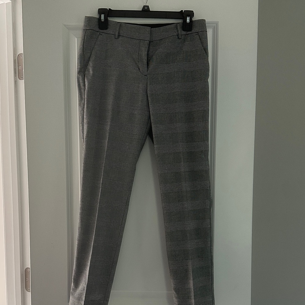 Express Columnist Ankle Women’s Gray Dress Pants